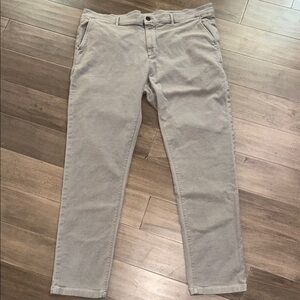 Faherty Stretch Terry 5 Pocket Athletic Fit Pants SZ 40